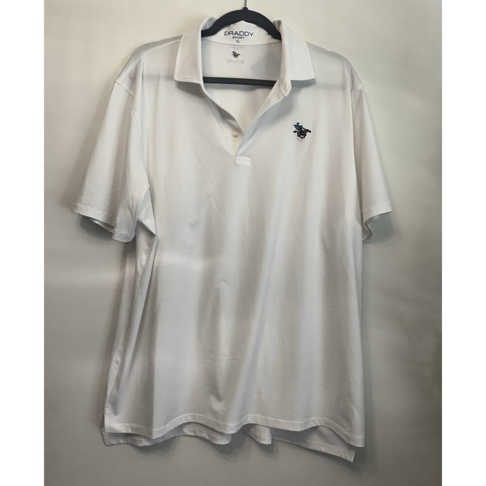 B Draddy Sport Sleepy Hollow Country Club Golf Polo Shirt Mens XLarge
